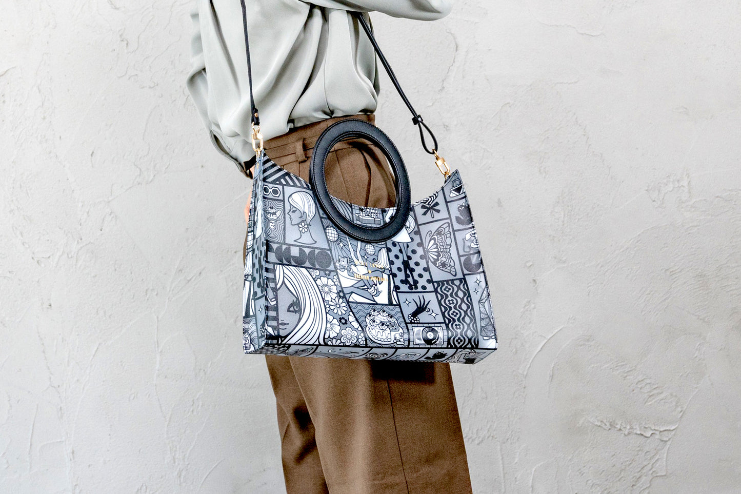 MISTY LAYER Tote bag i (Ring) SACHI KO ISHIZUKA collaboration model