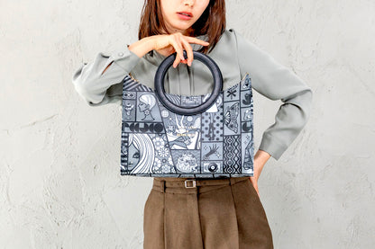 MISTY LAYER | Tote bag i (Ring) SACHI KO ISHIZUKA collaboration model