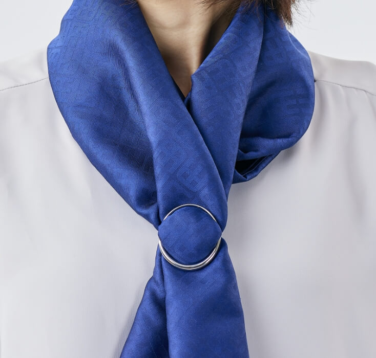 Ai+｜Japan Blue Koishimaru Nishijin-ori Shawl